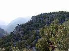Ambiente Karst para Selge, Turquia.