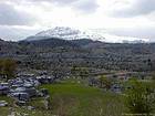 Panorama da Selge circundante, Turquia.
