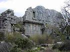 Ver o ginásio, a Psidienne cidade, Termessos, Turquia.